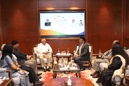 Gujarat woos big ticket investments as CM Patel holds VGGS 2027 talks with industry leaders