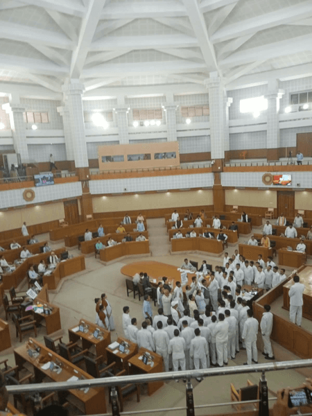 Tripura Assembly in uproar for third day over DGP Anurag’s death; Congress MLA suspended