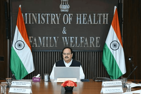 Delhi: JP Nadda reviews progress of Rural Health Training Centre in Najafgarh