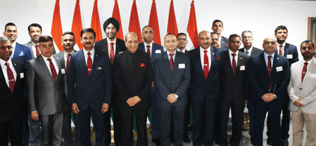 Indian NDC delegation arrives in Bangladesh for Strategic Neighbourhood Study Tour