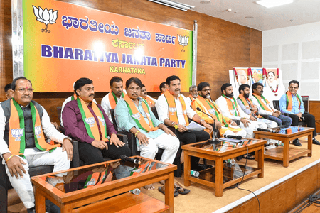 BJP set to launch 10-day protest march against Karnataka govt today
