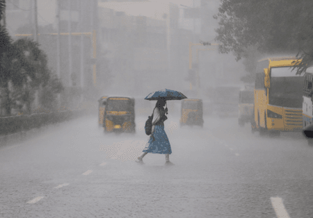 Moderate rain forecast in 14 TN districts as temperatures set to rise