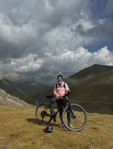 Shraddha Srinath cycles across Kyrgyzstan; says she shed tears of joy and pride while completing expedition!