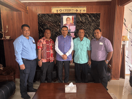 India, Kiribati discuss strengthening cooperation, advancing shared priorities